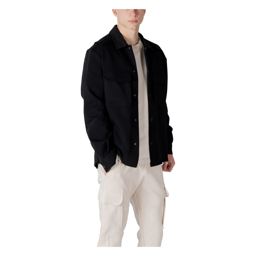 Antony Morato Mannen Onbedekte Sweatshirt Black Heren