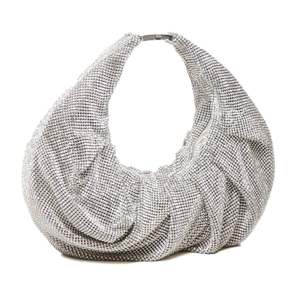 Benedetta Bruzziches Yennefer Mesh Tote Tas met Strass Gray Dames