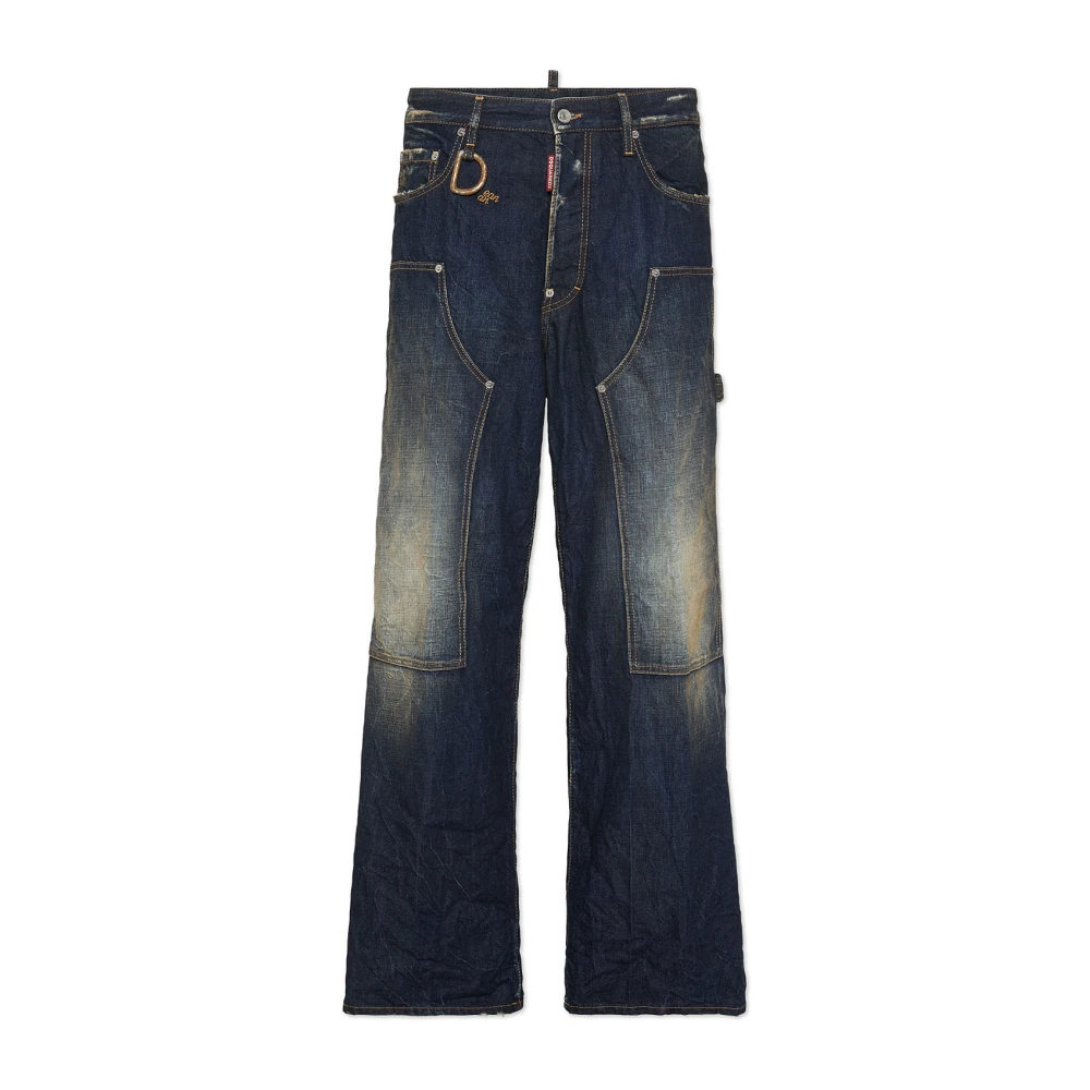 Dsquared2 Men's Blue Stylish Trousers For