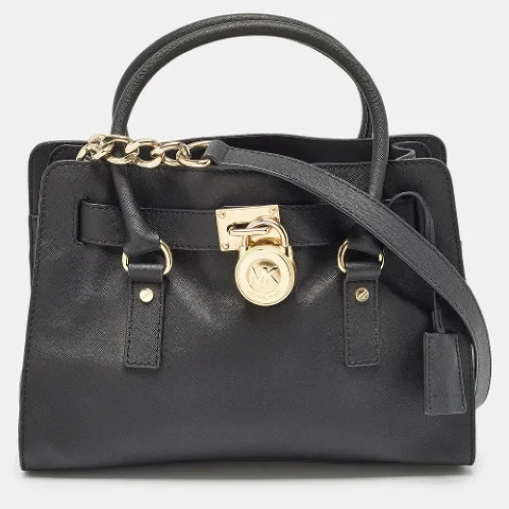 Michael Kors Pre-owned Leather handbags Black Dames