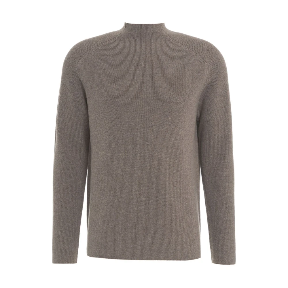 Mauro Grifoni Beige Gebreide Trui Aw24 Beige Heren