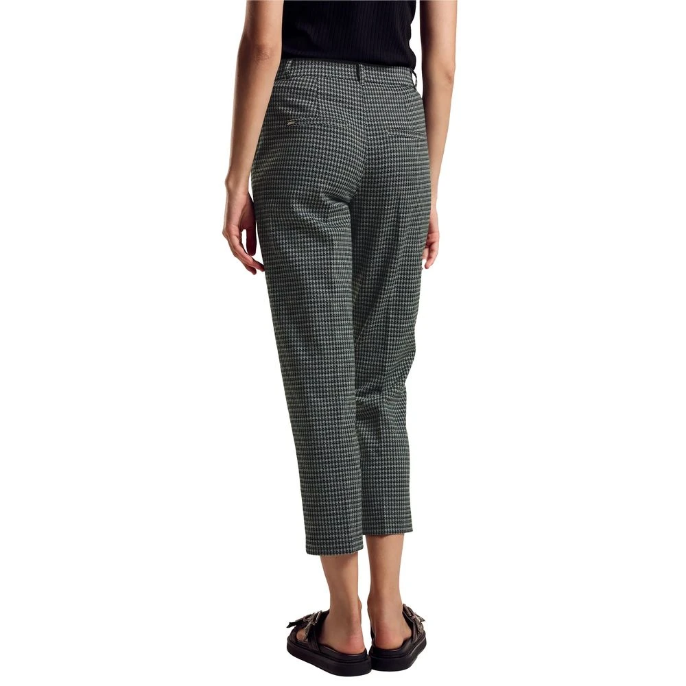 Street One Groene Polyester Damesbroek Herfst Winter Green Dames