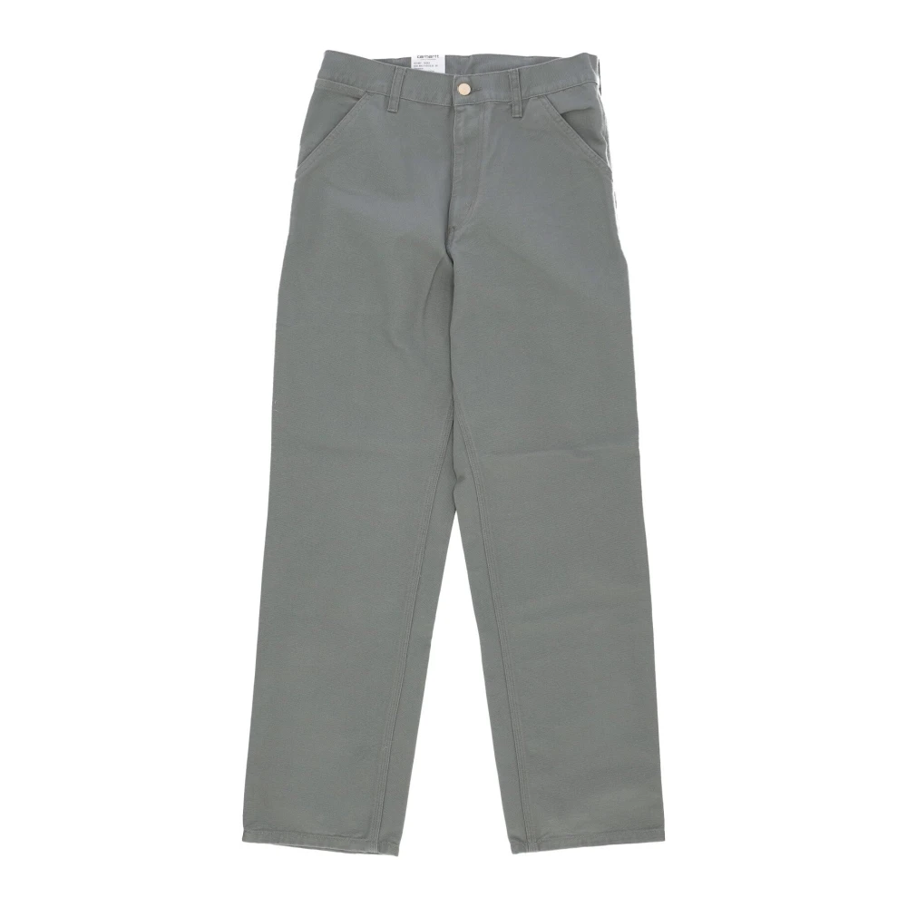 Carhartt WIP Groene werkjeans met gereedschapszakken Green Heren