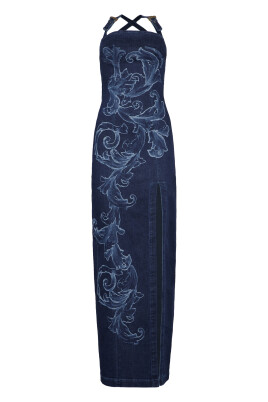 denim-dress-with-side-slit