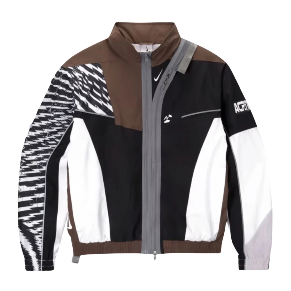 Nike Beperkte Oplage Geweven Jas Bruin Multicolor Heren