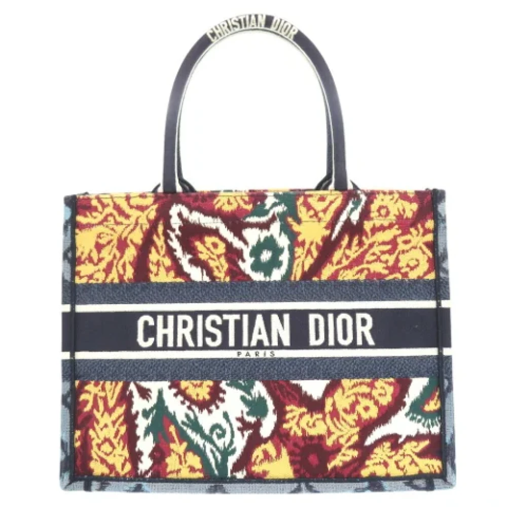 Dior Vintage Pre-owned Canvas totes Multicolor Dames
