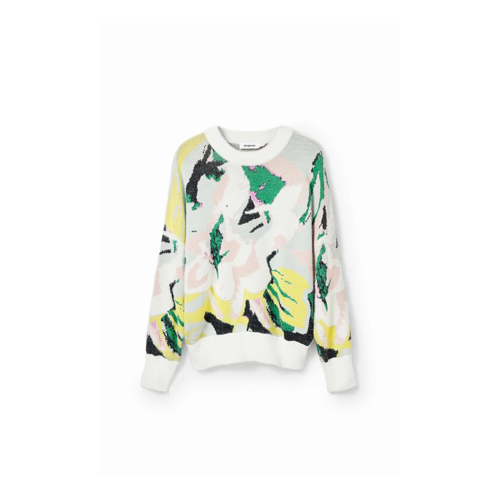 Knitwear > Round-neck Knitwear - - Desigual - Modalova