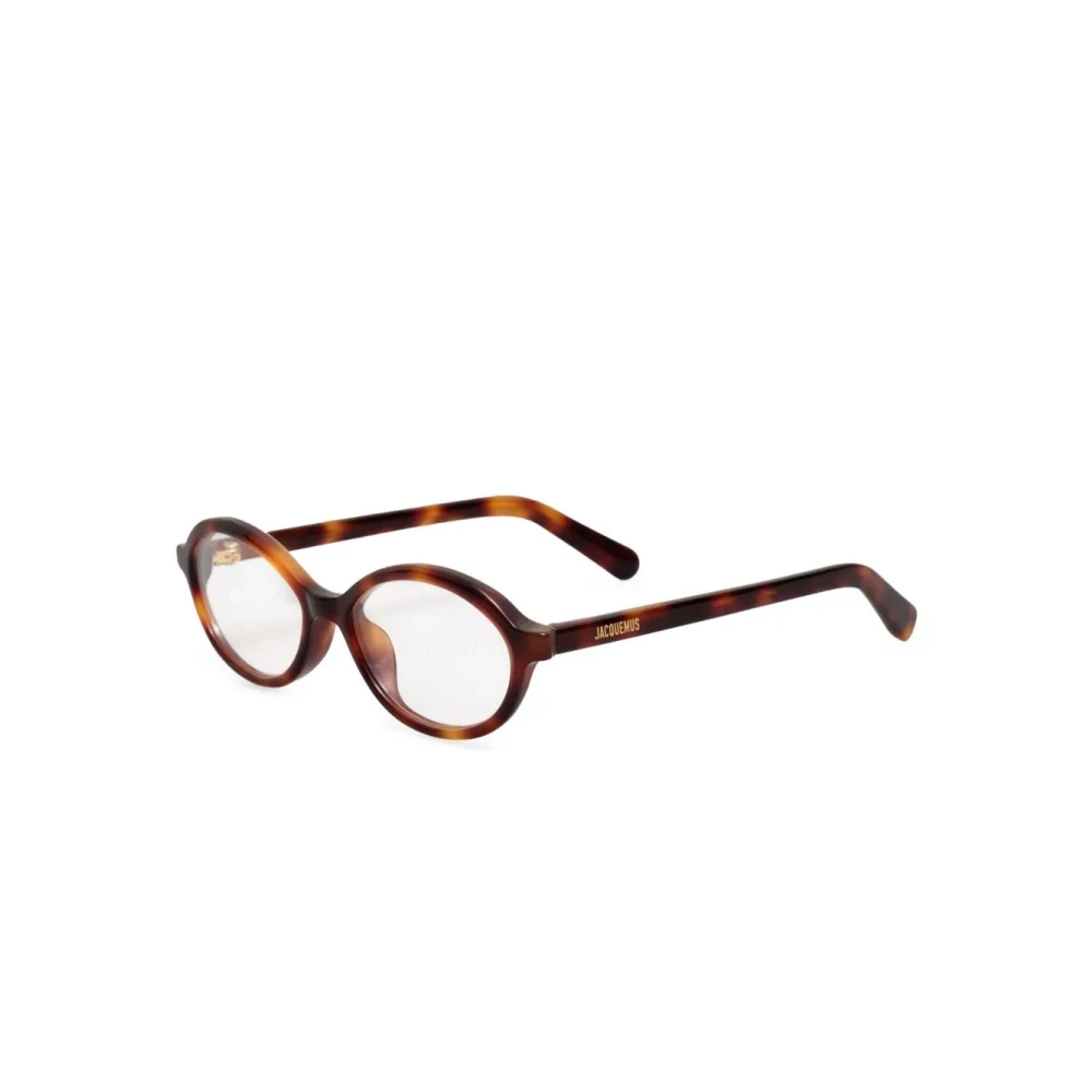 Jacquemus Brown Glasses, Female, 52 Mm, Pablo Optical Frame