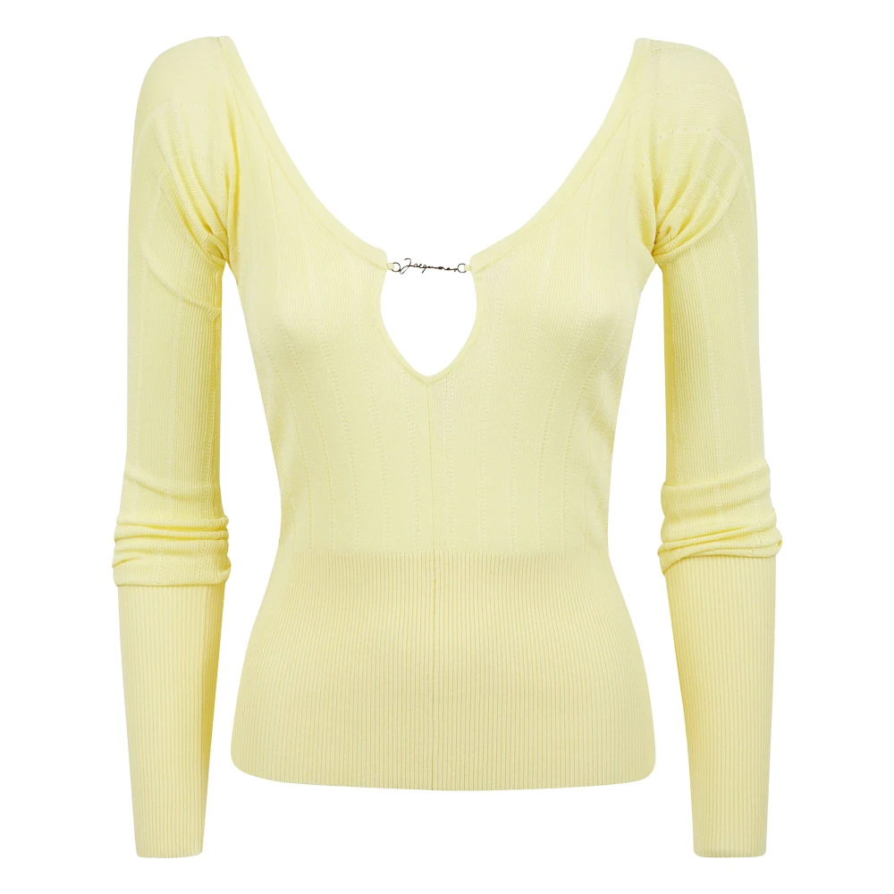 Knitwear > V-neck Knitwear - - Jacquemus - Modalova