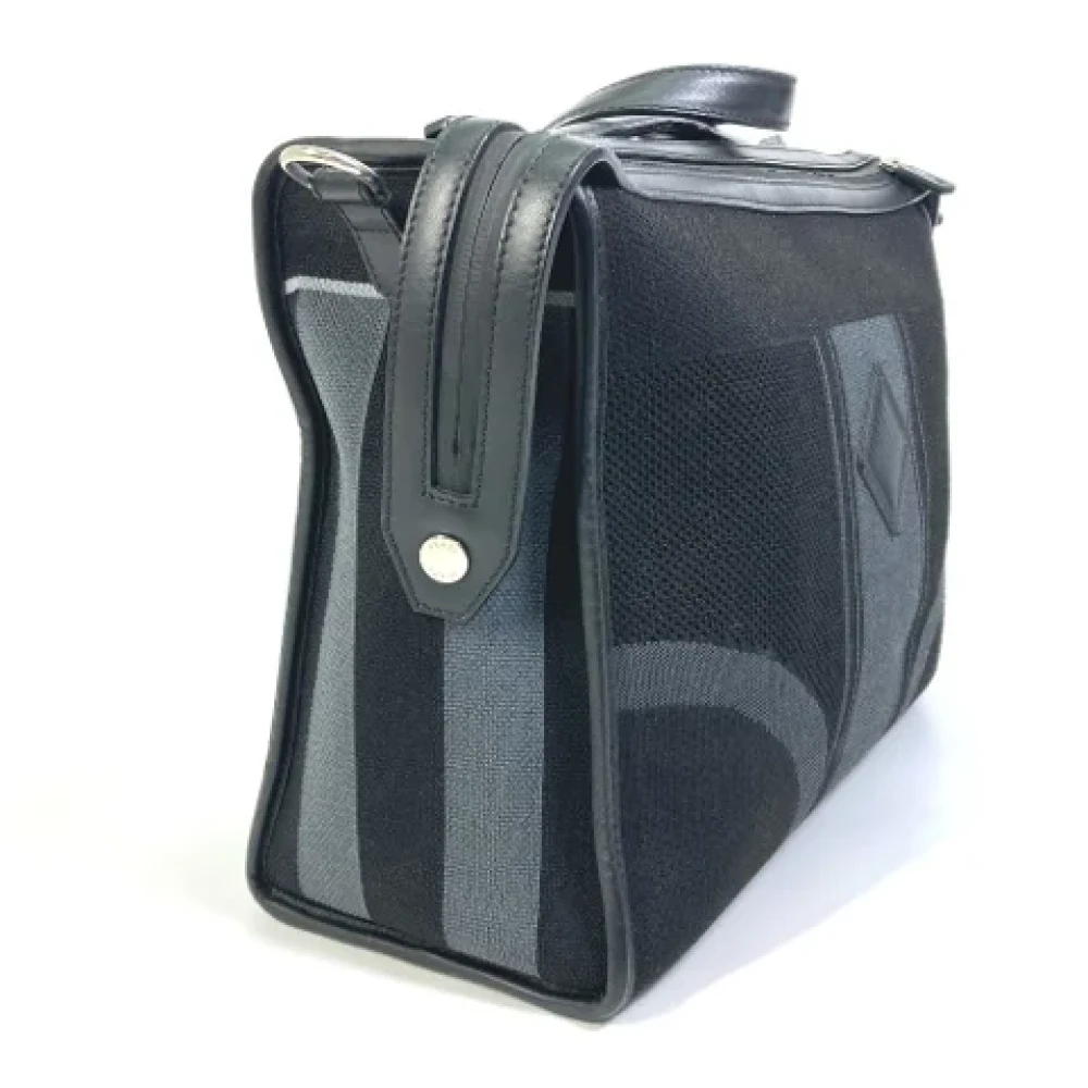 Fendi Vintage Pre-owned Canvas fendi-bags Black Heren