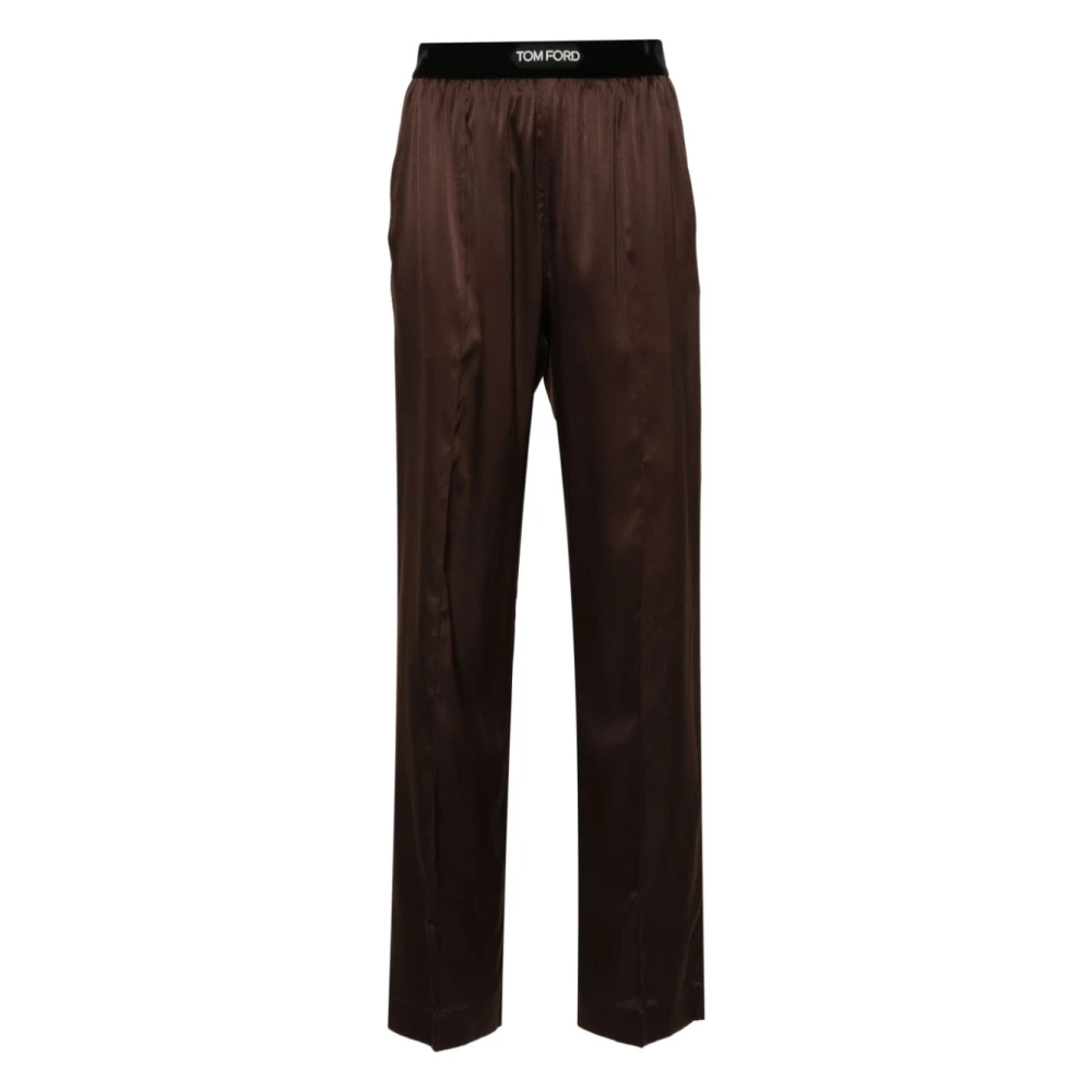Trousers > Straight Trousers - - Tom Ford - Modalova