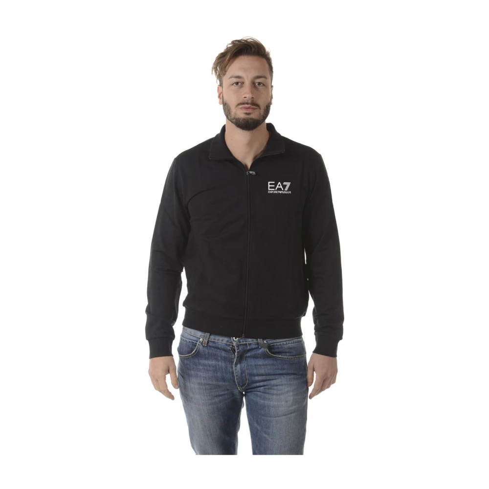Emporio Armani EA7 Hoodie Black Heren