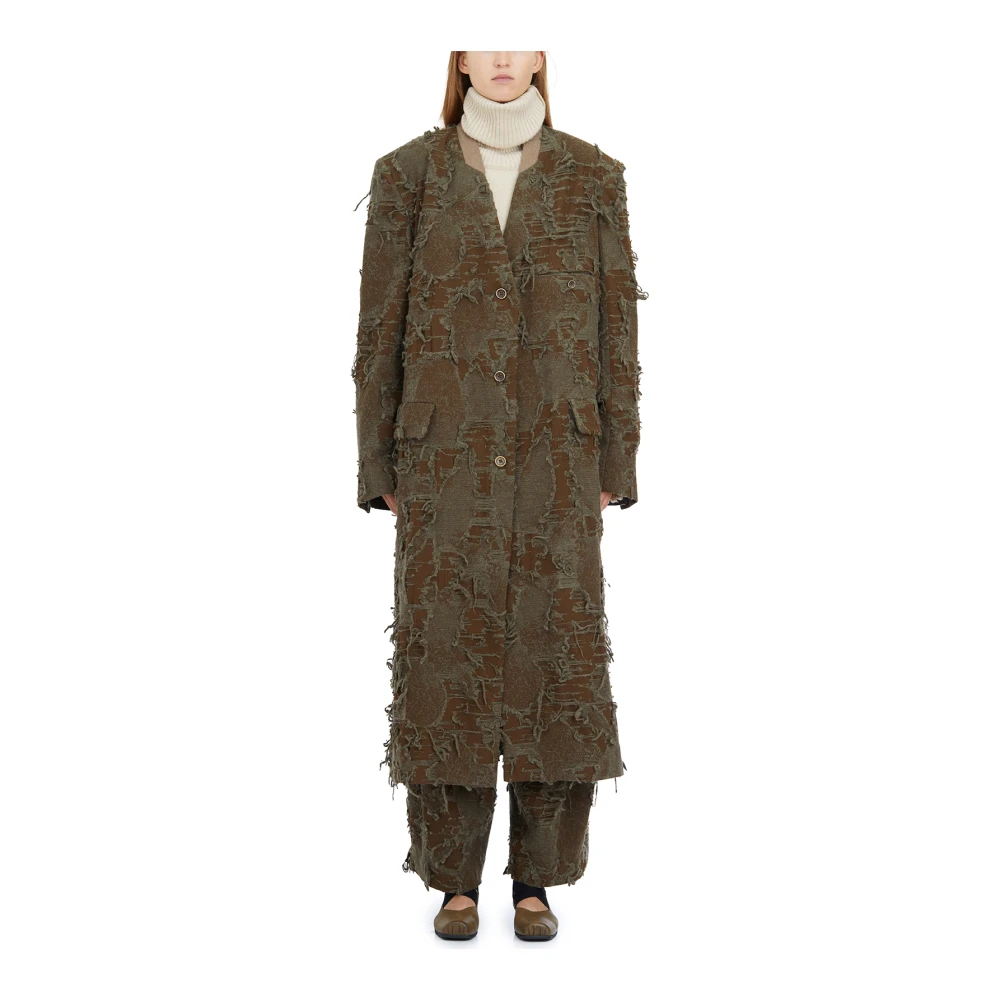 Coats > Single-Breasted Coats - - UMA Wang - Modalova
