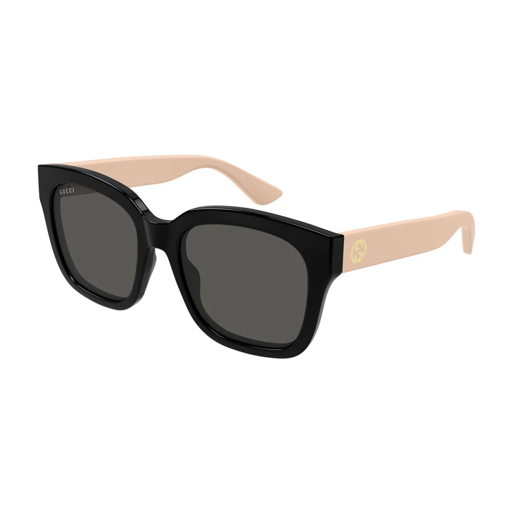 Gucci Unisex Black Sunglasses, 54 Mm, Oversized Sunglasses
