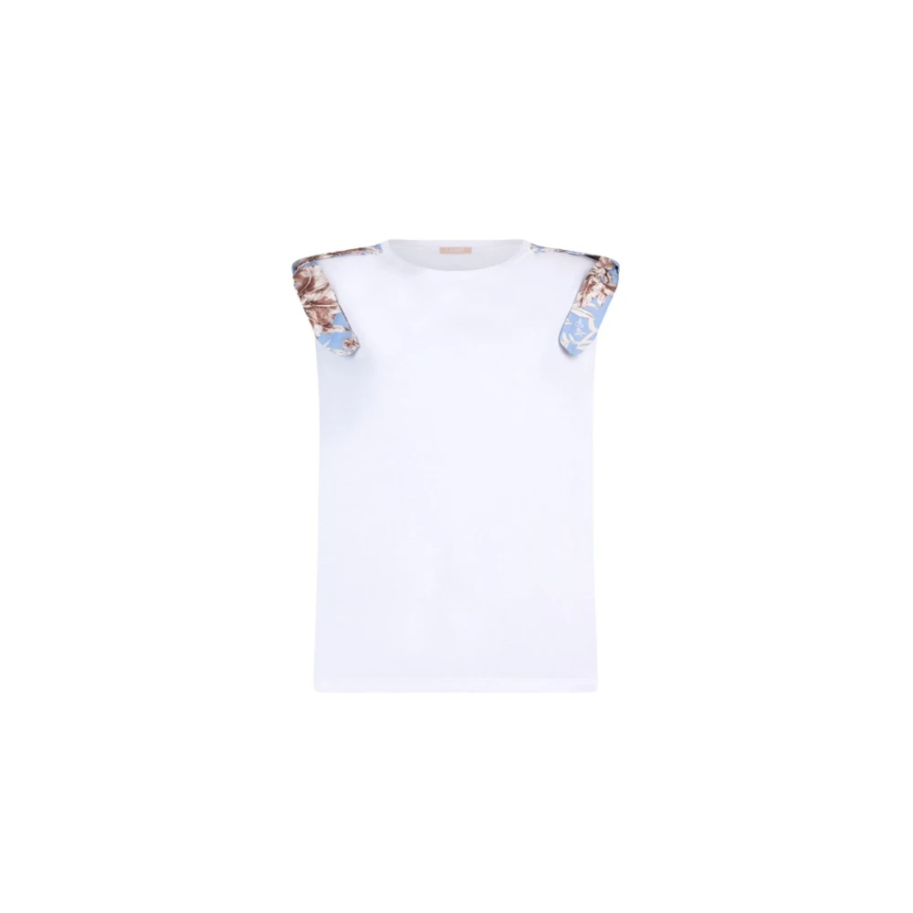 Liu Jo Donna Bianco Top, Xs, New,