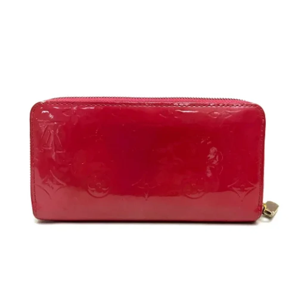 Louis Vuitton Vintage Pre-owned Leather wallets Pink Dames