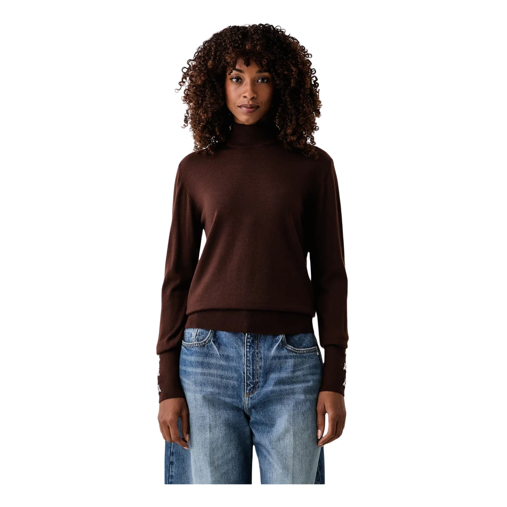 Patrizia Pepe Donna Marrone Maglie, M, New, - Immagine 4