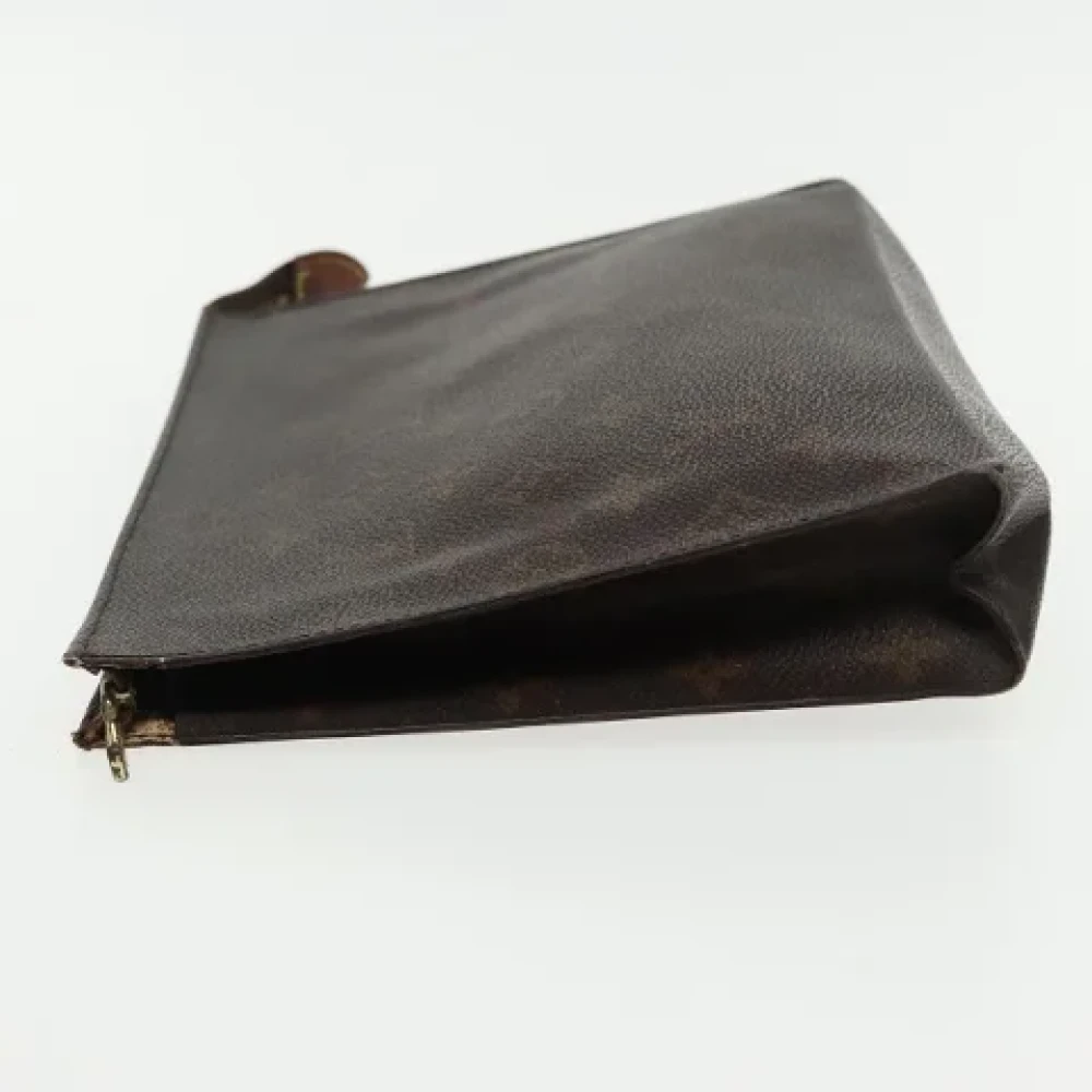 Louis Vuitton Vintage Pre-owned Canvas pouches Brown Dames