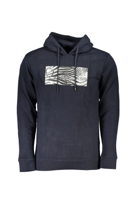 sweatshirt-en-coton-bleu-avec-capuche