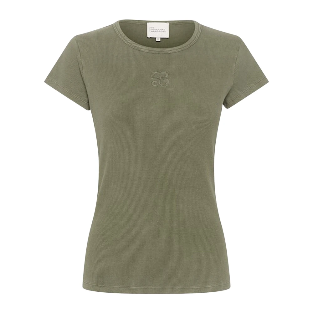 My Essential Wardrobe Groene Was Tee Top Green Dames
