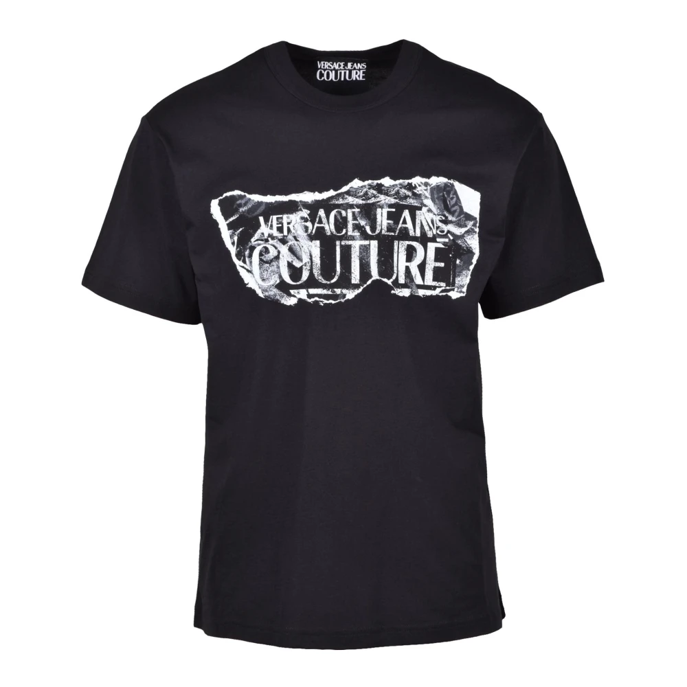 Versace Jeans Couture Tshirt Black Heren