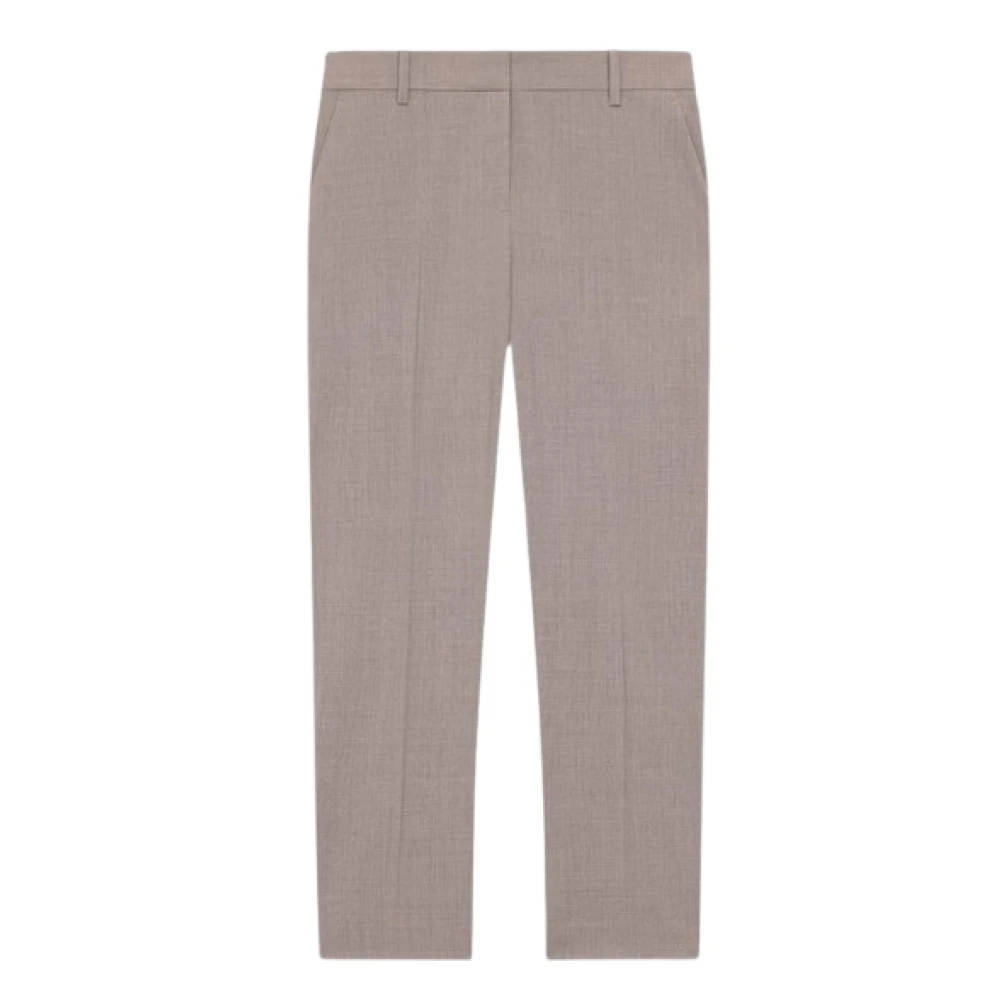 Theory Geknipte Tailored Broek Brown Dames