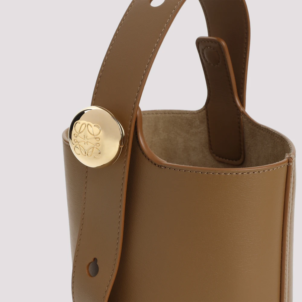 Loewe Pebble Mini Bucket Bag Brown Dames