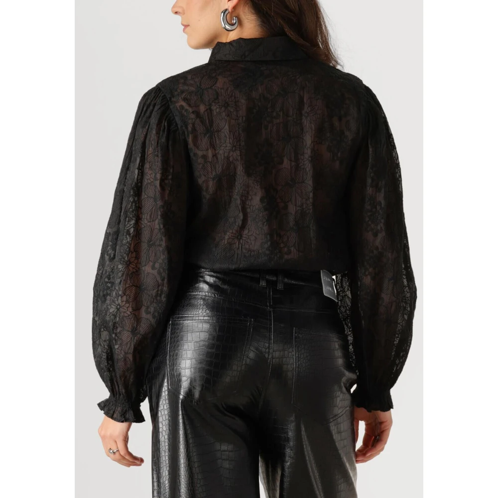 Ydence Veelzijdige Zwarte Blouse Maura Black Dames