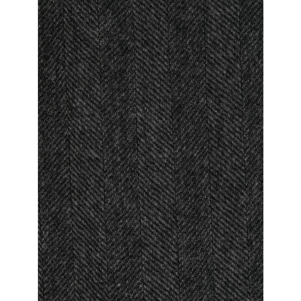 Canali Luxe Cashmere Sjaal Gemaakt in Italië Gray Heren