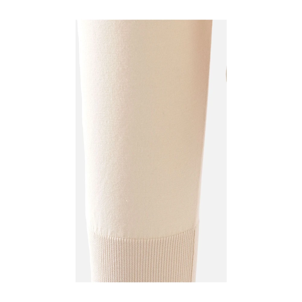 Loro Piana Winter Sand Katoenen Trui White Heren