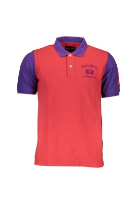 polo-en-coton-rouge-avec-broderie
