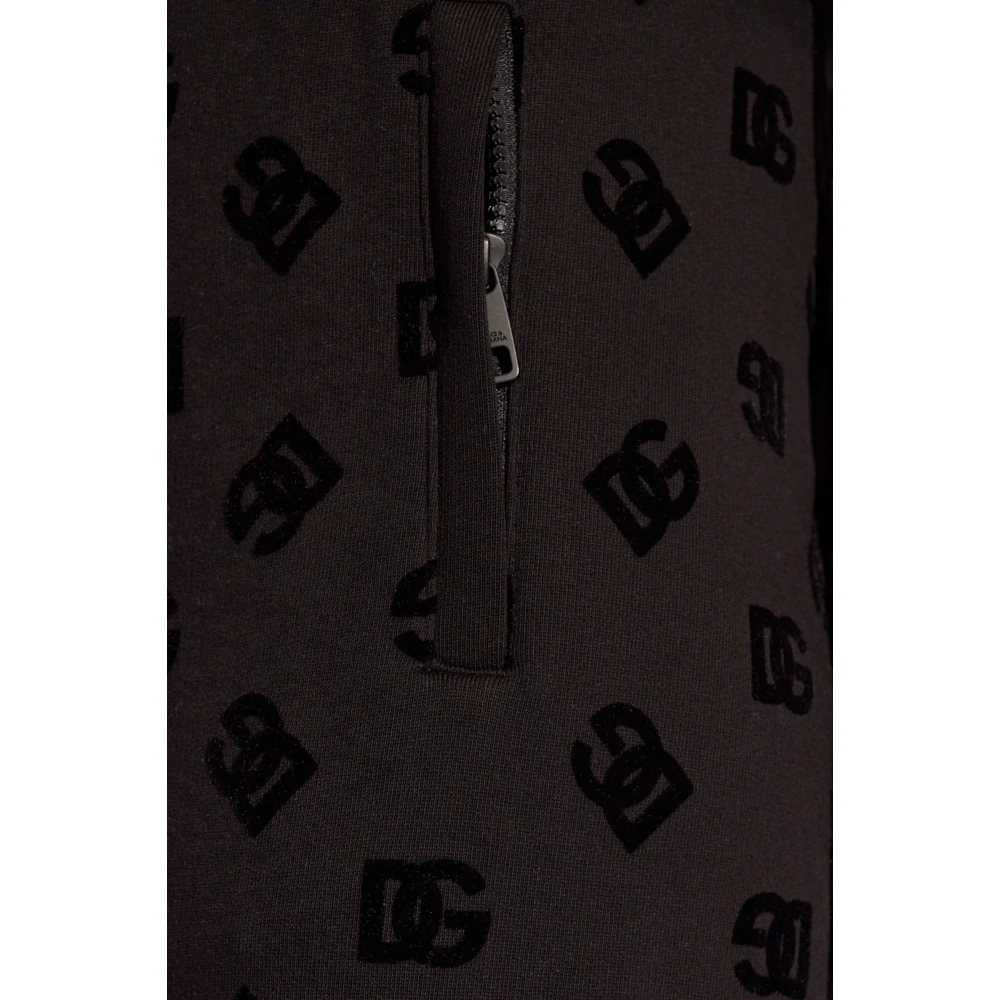 Dolce & Gabbana Sweatpants met monogram Black Dames