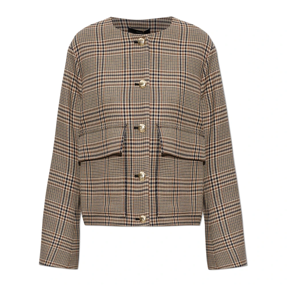 Paul Smith Mujer Blazer Con Patrón A Cuadros