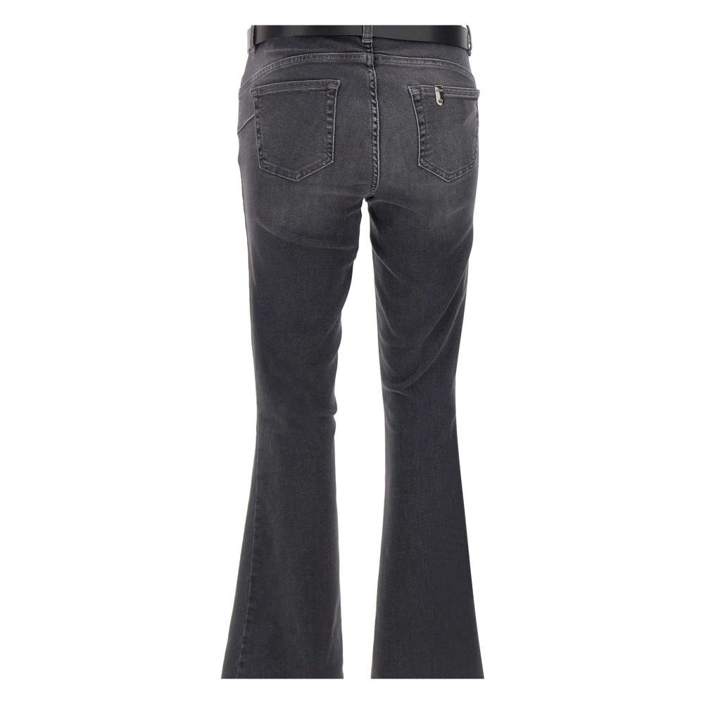Liu Jo Zwarte Beat Denim Jeans Black Dames