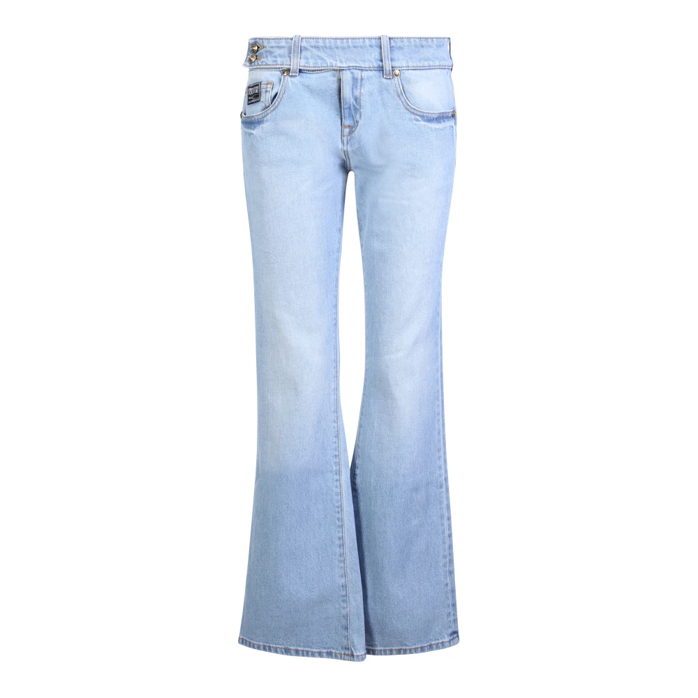 Versace Jeans Couture Flared Jeans Gray Dames