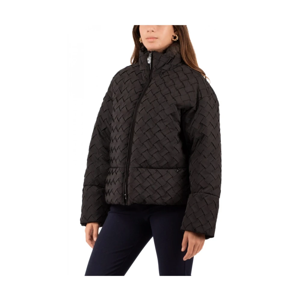 Emporio Armani Stijlvolle Blouson voor Vrouwen Black Dames