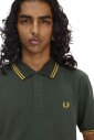 polo-vert-a-double-bande