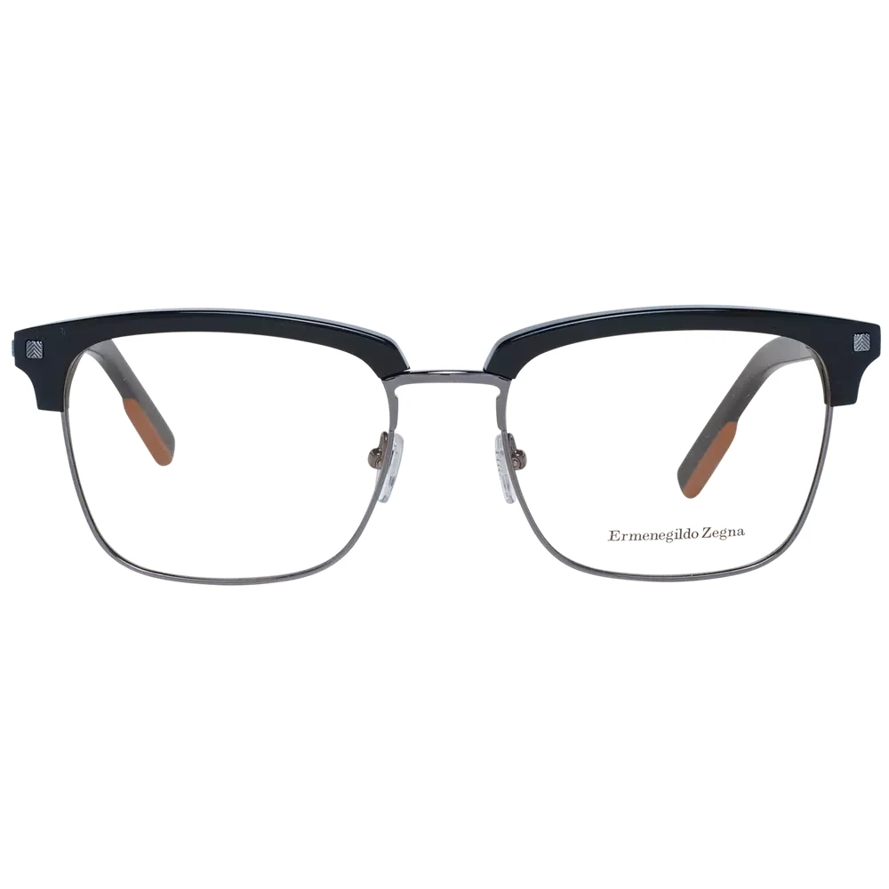 Ermenegildo Zegna Zwarte Heren Optische Brillen Black Unisex