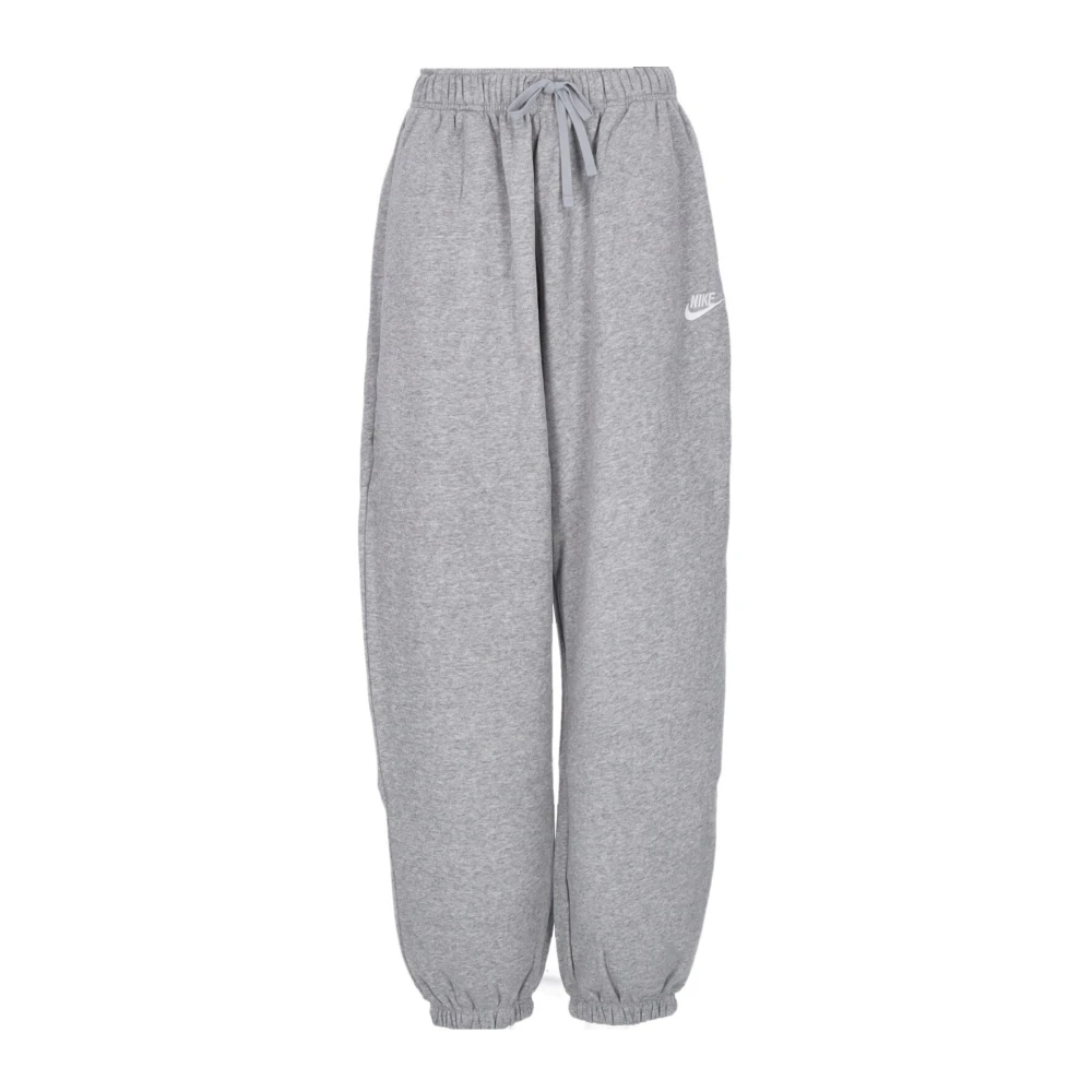 Nike Oversized Club Fleece Sweatpants Gray Dames