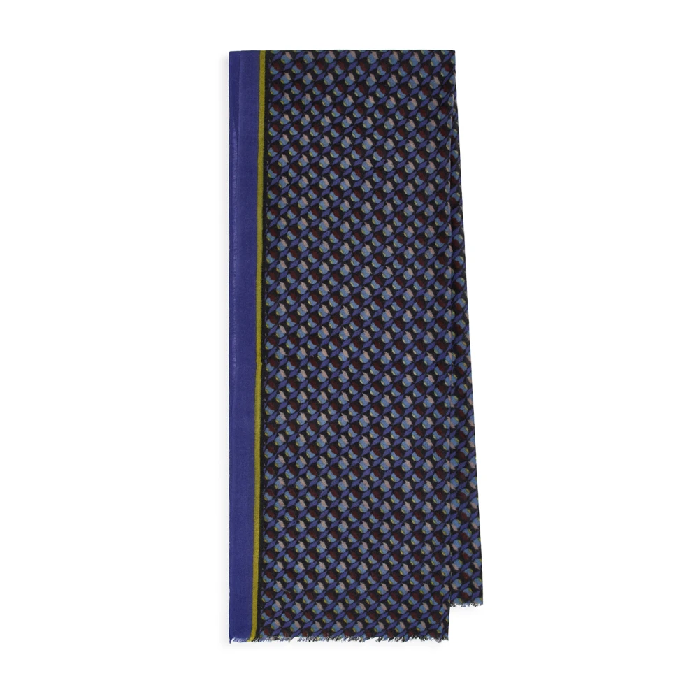 Maliparmi 70X180 Collection Prints Sjaal Purple Dames