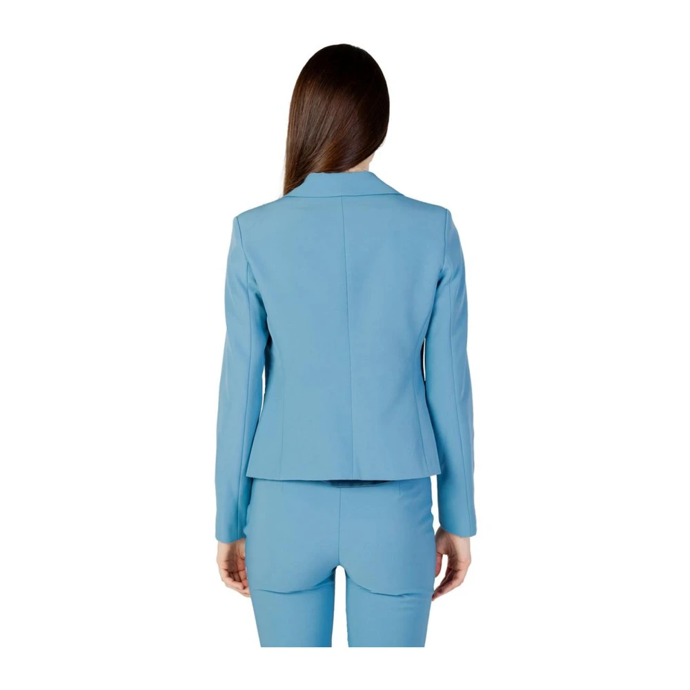 RINASCIMENTO Turquoise Polyester Blazer Blue Dames
