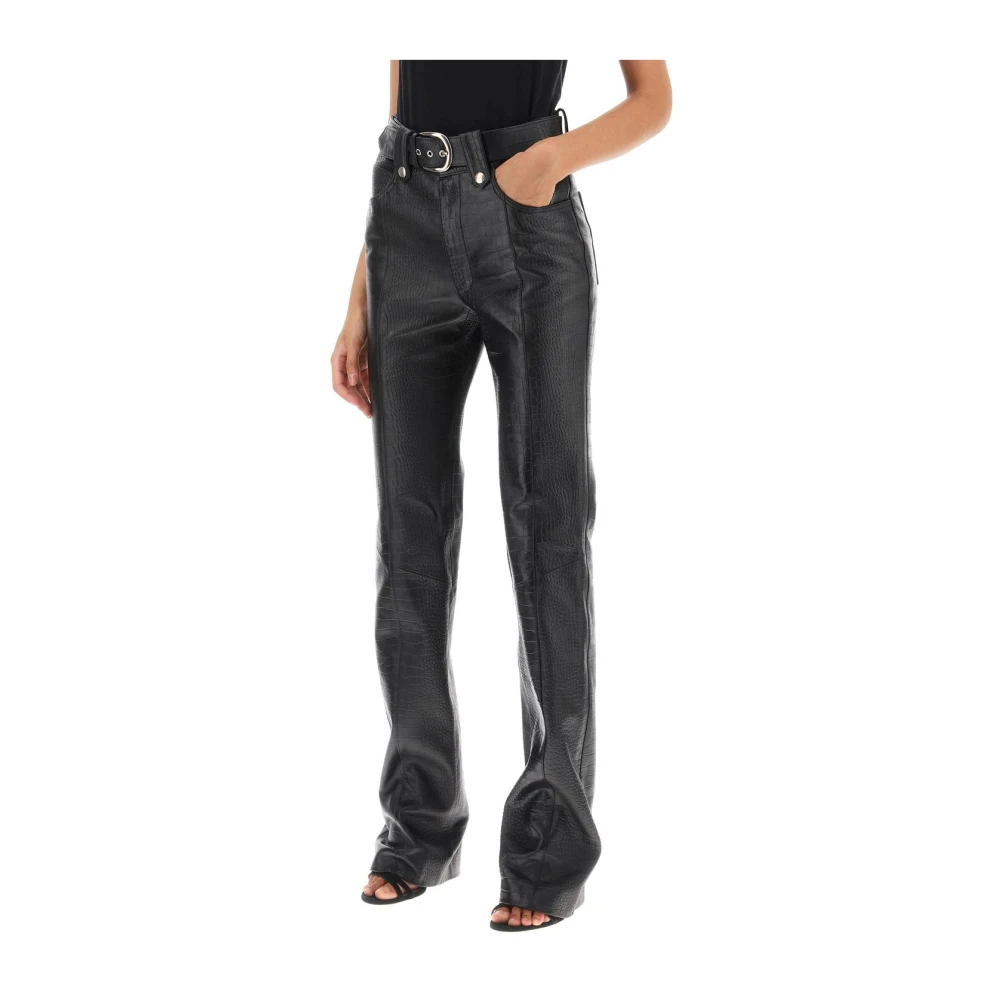 Alessandra Rich Jeans Black Dames