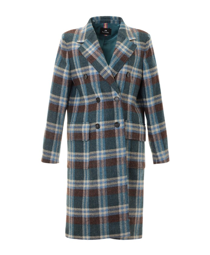 green-check-pattern-long-coat