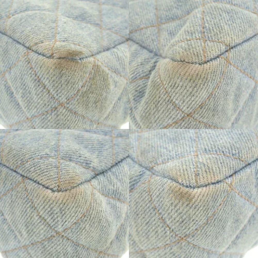 Chanel Vintage Pre-owned Fabric chanel-bags Blue Dames