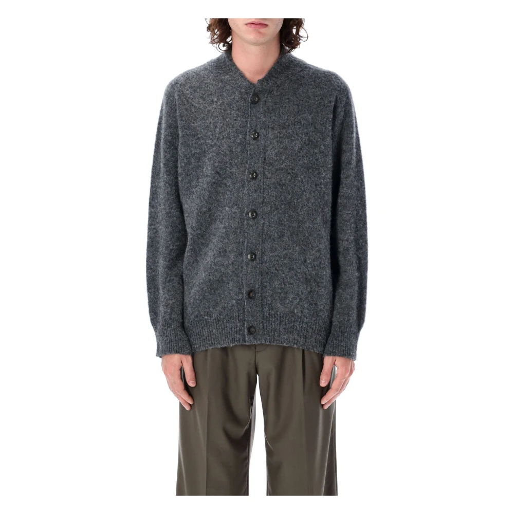 Howlin' Wollen Four Eyes Cardigan Gebreide kleding Aw24 Gray Heren