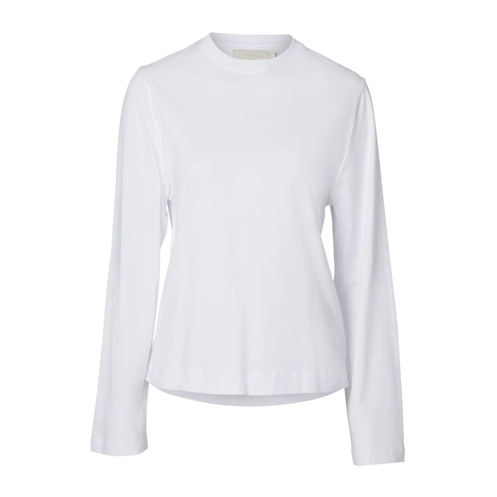 Wakakuu Icons Lange mouwen T-shirt White Dames