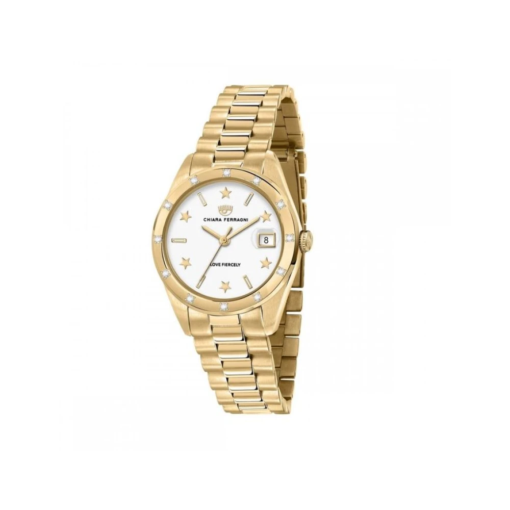 Chiara Ferragni Collection Vrouw Geel Dames, Accessoires, Maat: One Size