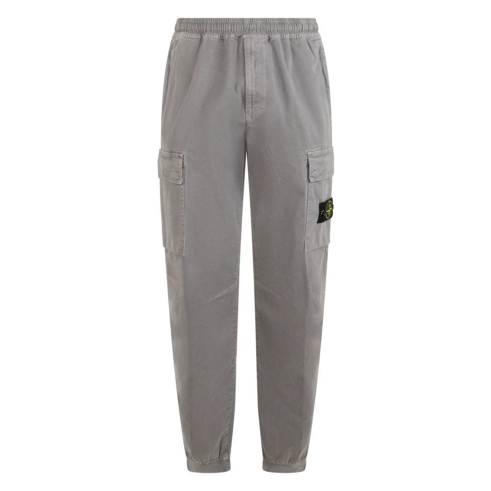 Stone Island - Stretch Broken Twill Cargohose - Trousers - Herren - Grau - W31 - Bild 2