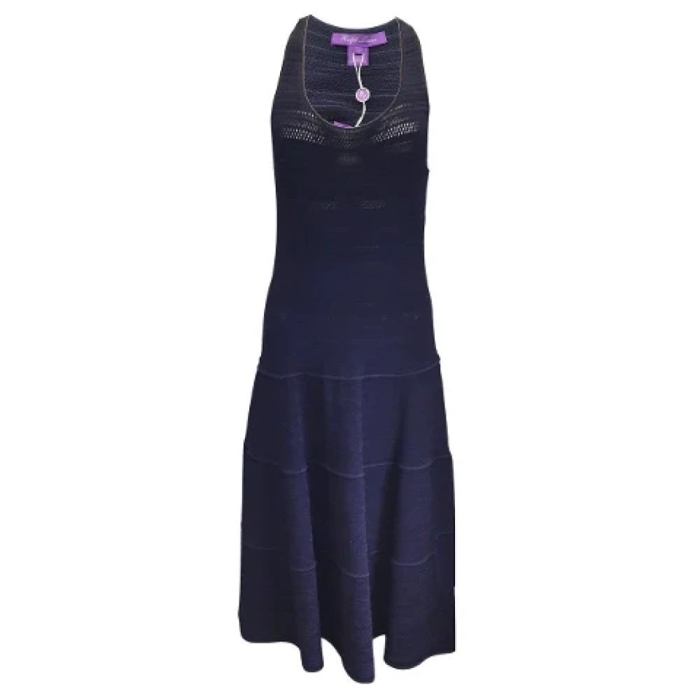 Ralph Lauren Pre-owned Fabric dresses Blue Dames