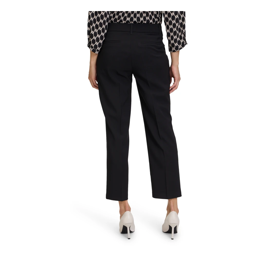 Betty Barclay Klassieke Businessbroek met Plooi Black Dames